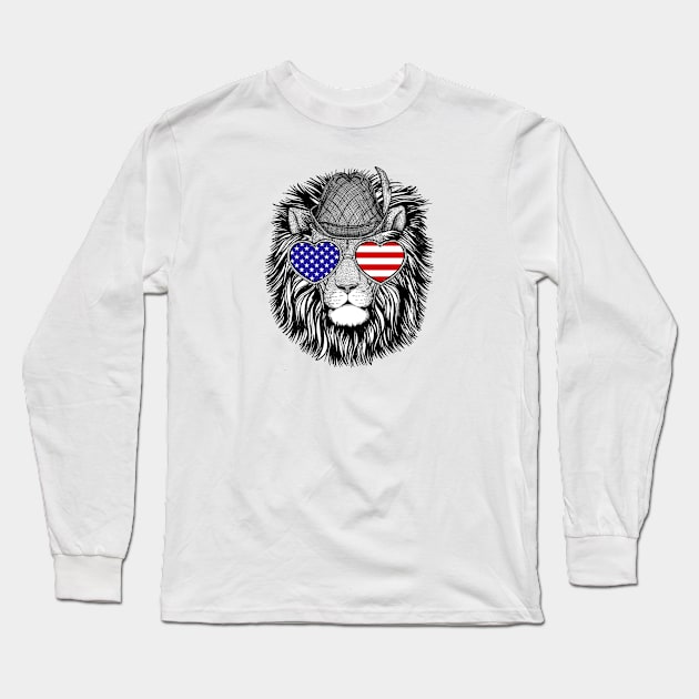 Lion Long Sleeve T-Shirt by SHAFT